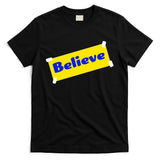 Soccer Believe Faith Coach T-Shirt