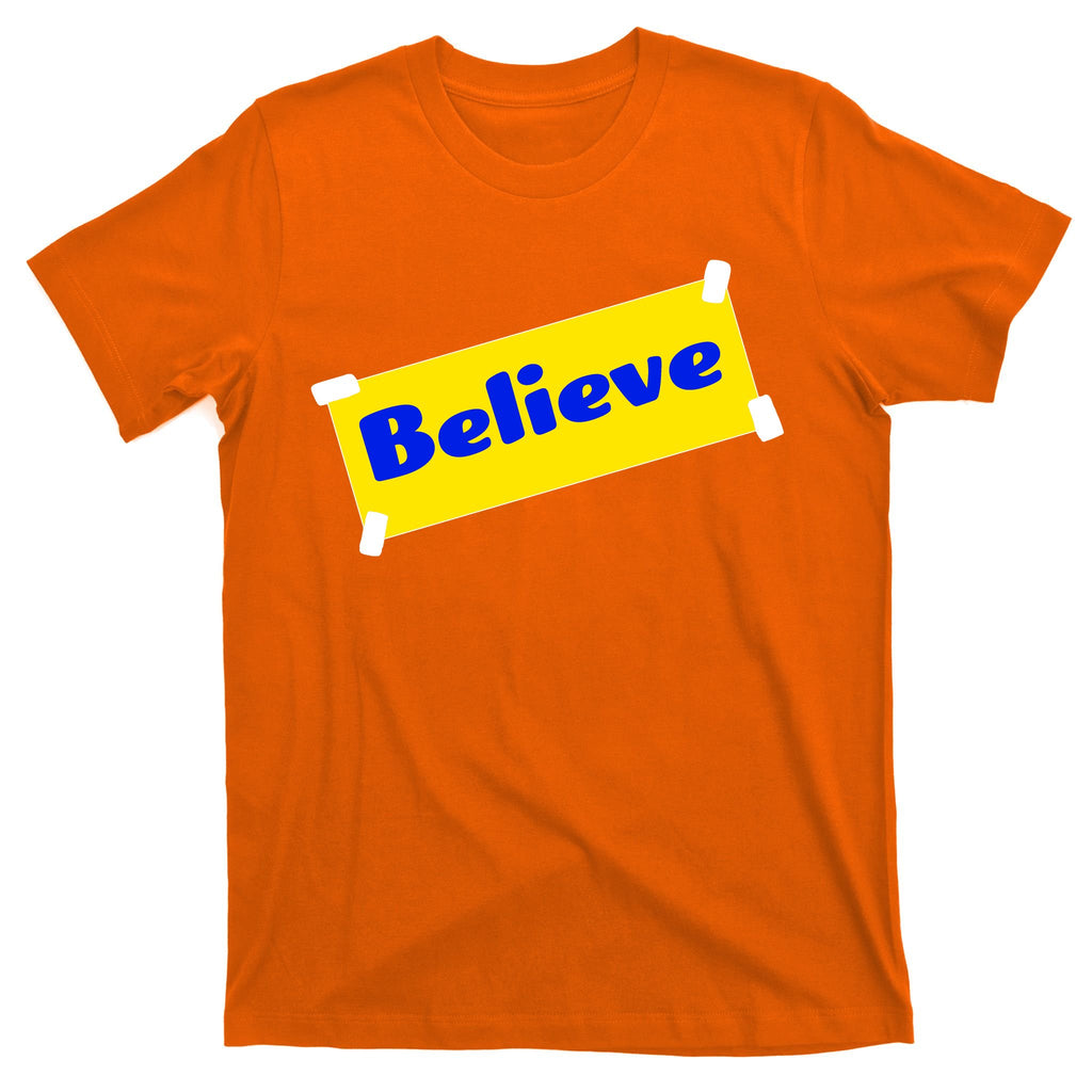 Soccer Believe Faith Coach Richmond Lasso T-Shirt