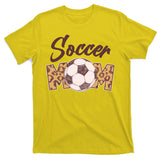 Soccer Mom Stylish Leopard Print T-Shirt
