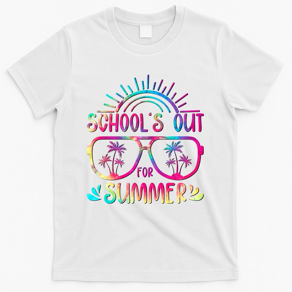 School's Out For Summer Tie Dye T-Shirt