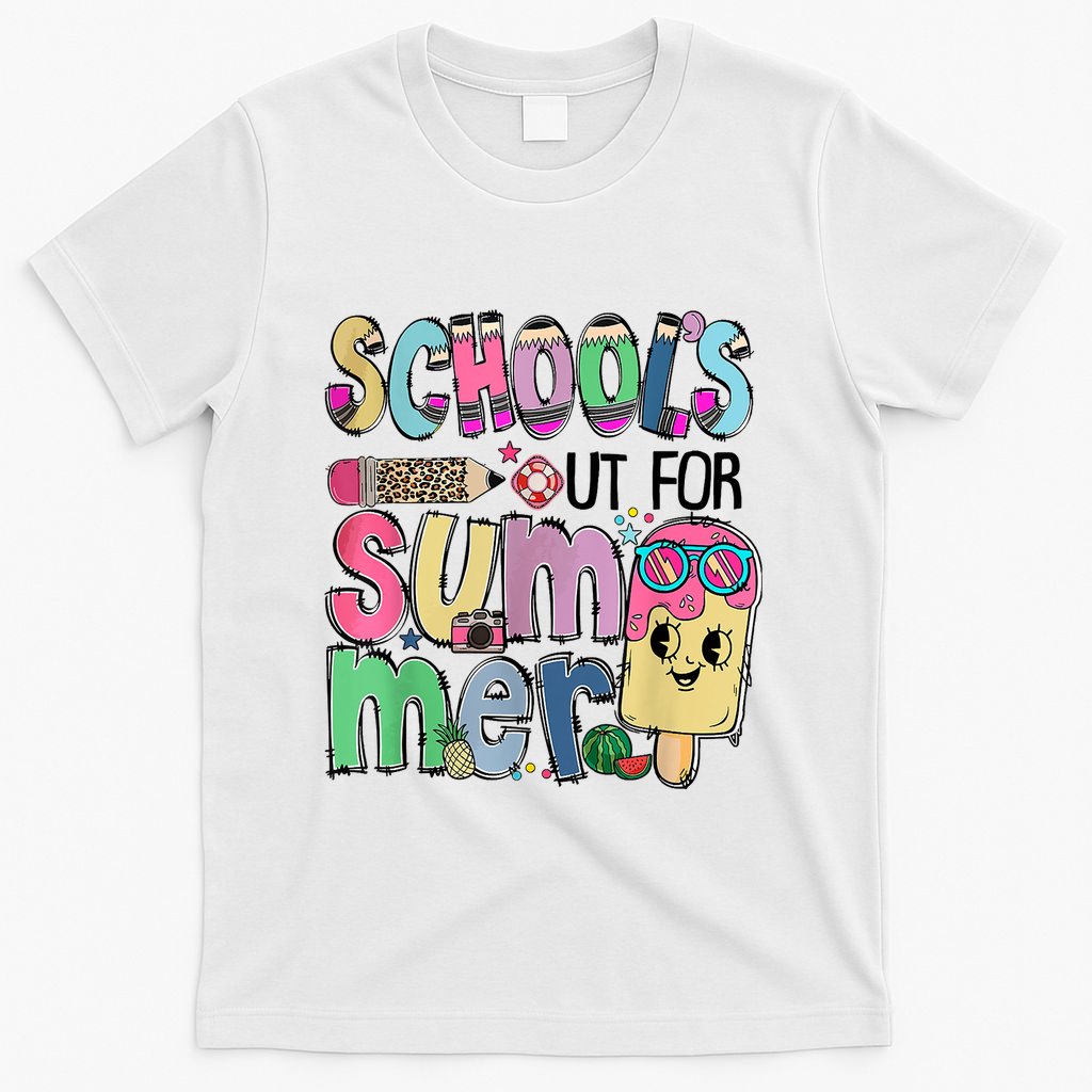Schools Out For Summer Teacher Summer Vacation T-Shirt