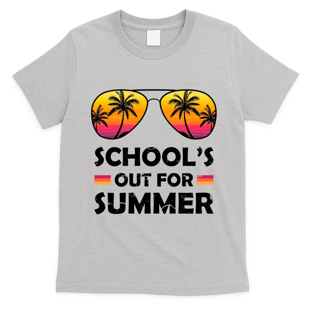 School's Out For Summer Palm Trees T-Shirt