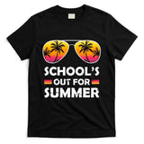 School's Out For Summer Palm Trees T-Shirt