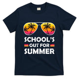 School's Out For Summer Palm Trees T-Shirt
