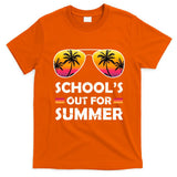 School's Out For Summer Palm Trees T-Shirt