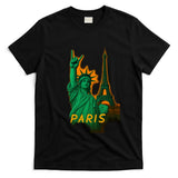 Statue Of Liberty Peace Sign T-Shirt