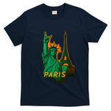 Statue Of Liberty Peace Sign T-Shirt