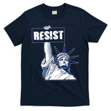 Statue of Liberty Resist Protest Fight T-Shirt