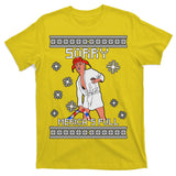 Sorry Merica's Full Trump Supporter Ugly Christmas T-Shirt