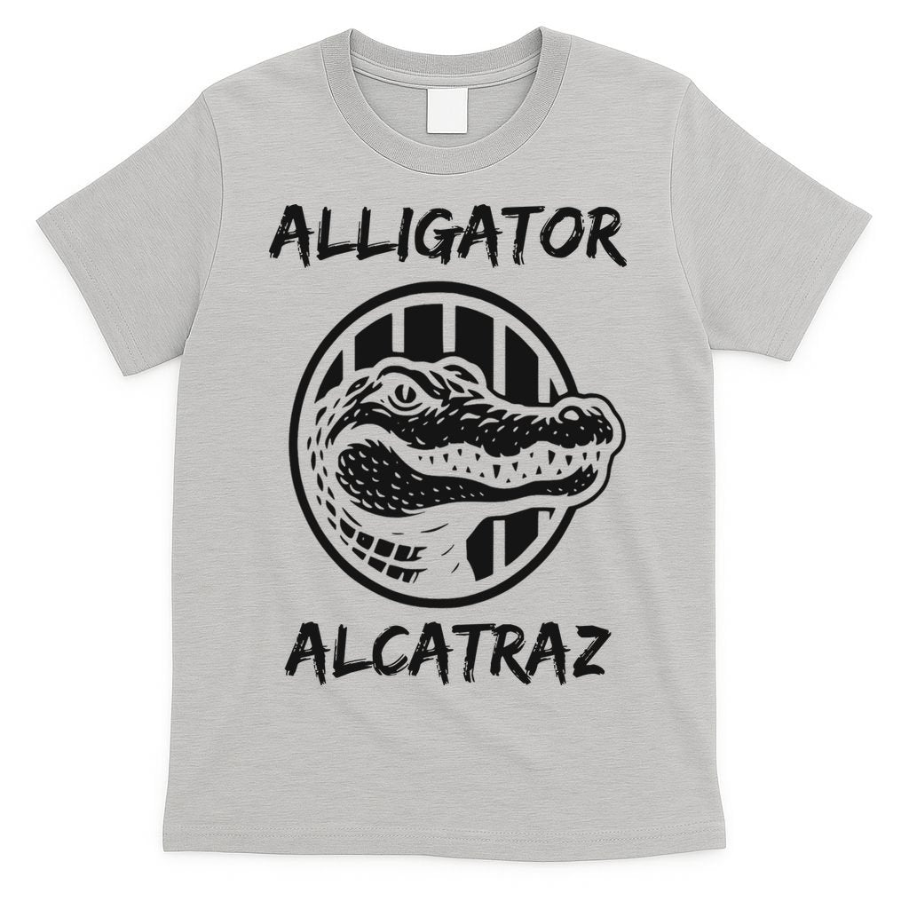 Swamp Prison Alcatraz Alligator Bayou Concept T-Shirt