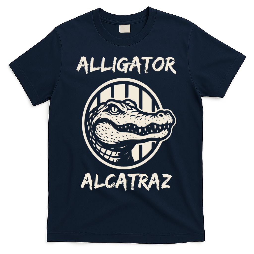 Swamp Prison Alcatraz Alligator Bayou Concept T-Shirt