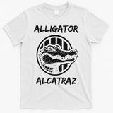 Swamp Prison Alcatraz Alligator Bayou Concept T-Shirt