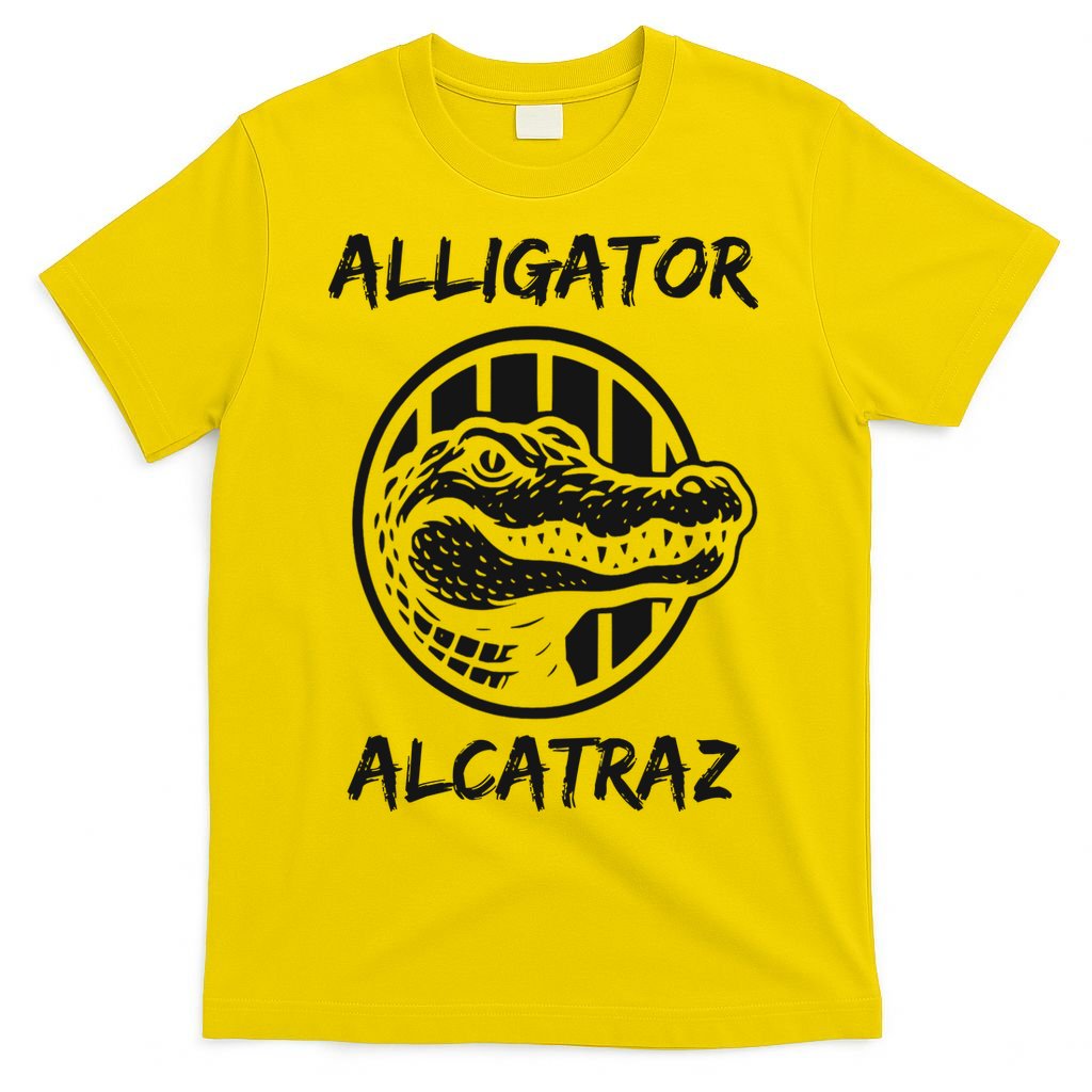 Swamp Prison Alcatraz Alligator Bayou Concept T-Shirt
