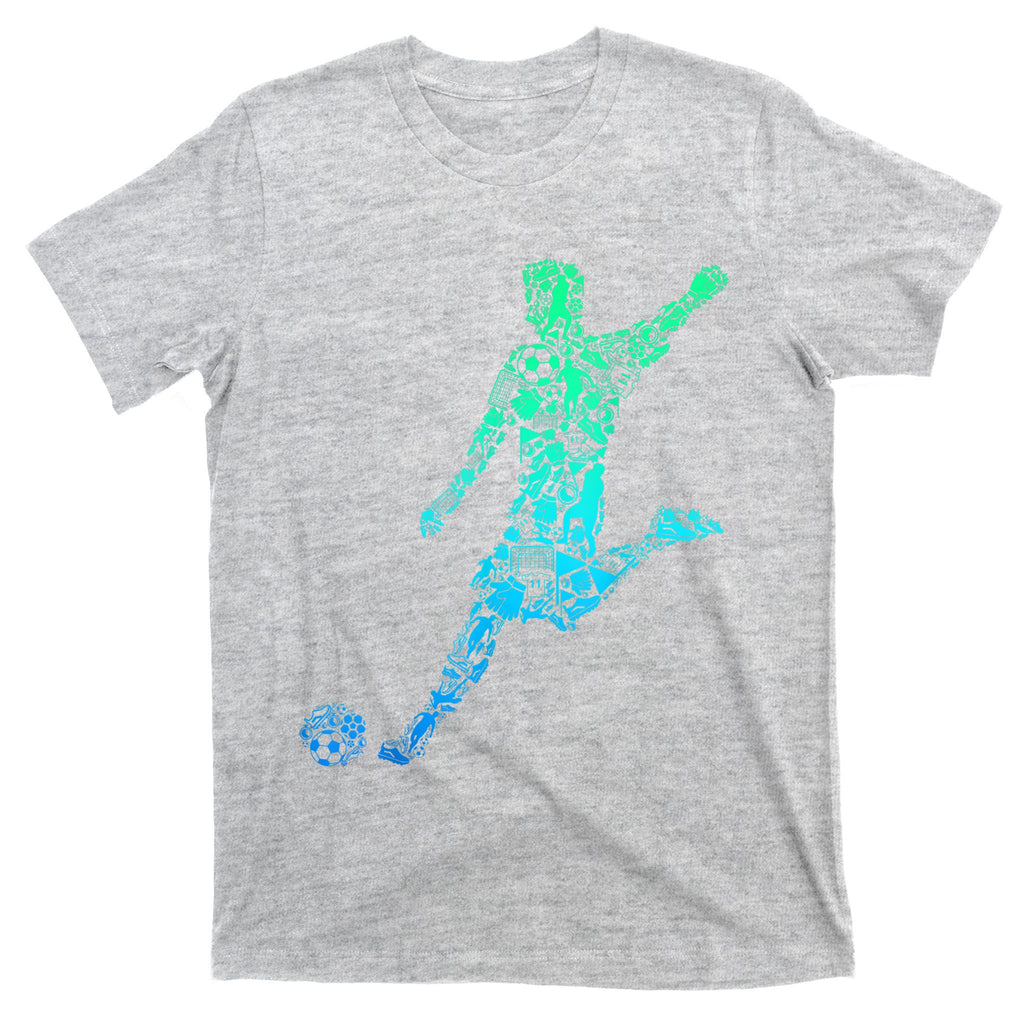 Soccer Player Boys Kids Youth Men TShirt T-Shirt