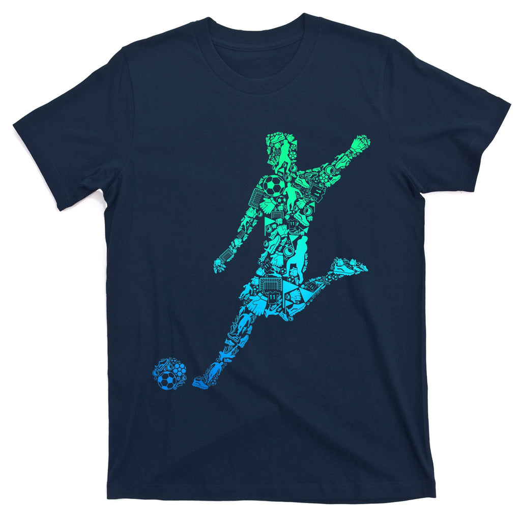 Soccer Player Boys Kids Youth Men TShirt T-Shirt