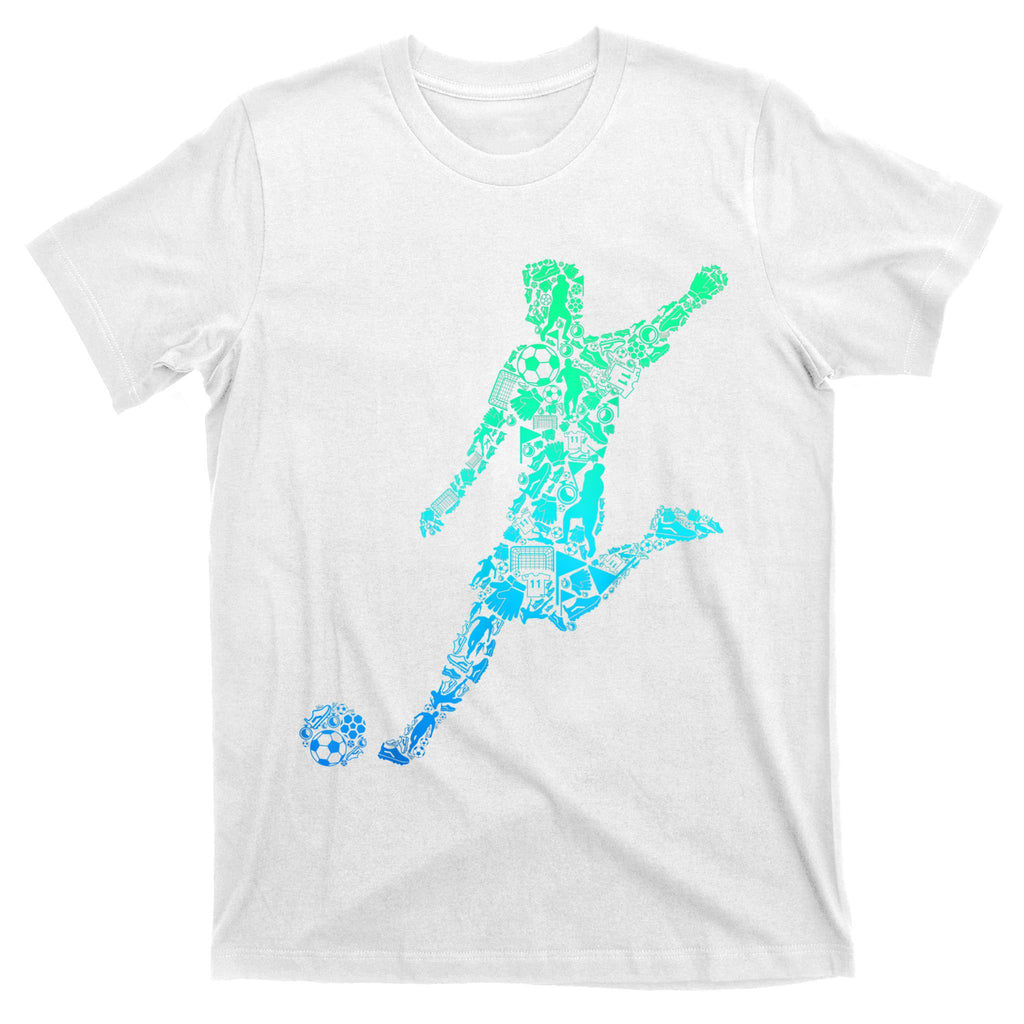 Soccer Player Boys Kids Youth Men TShirt T-Shirt