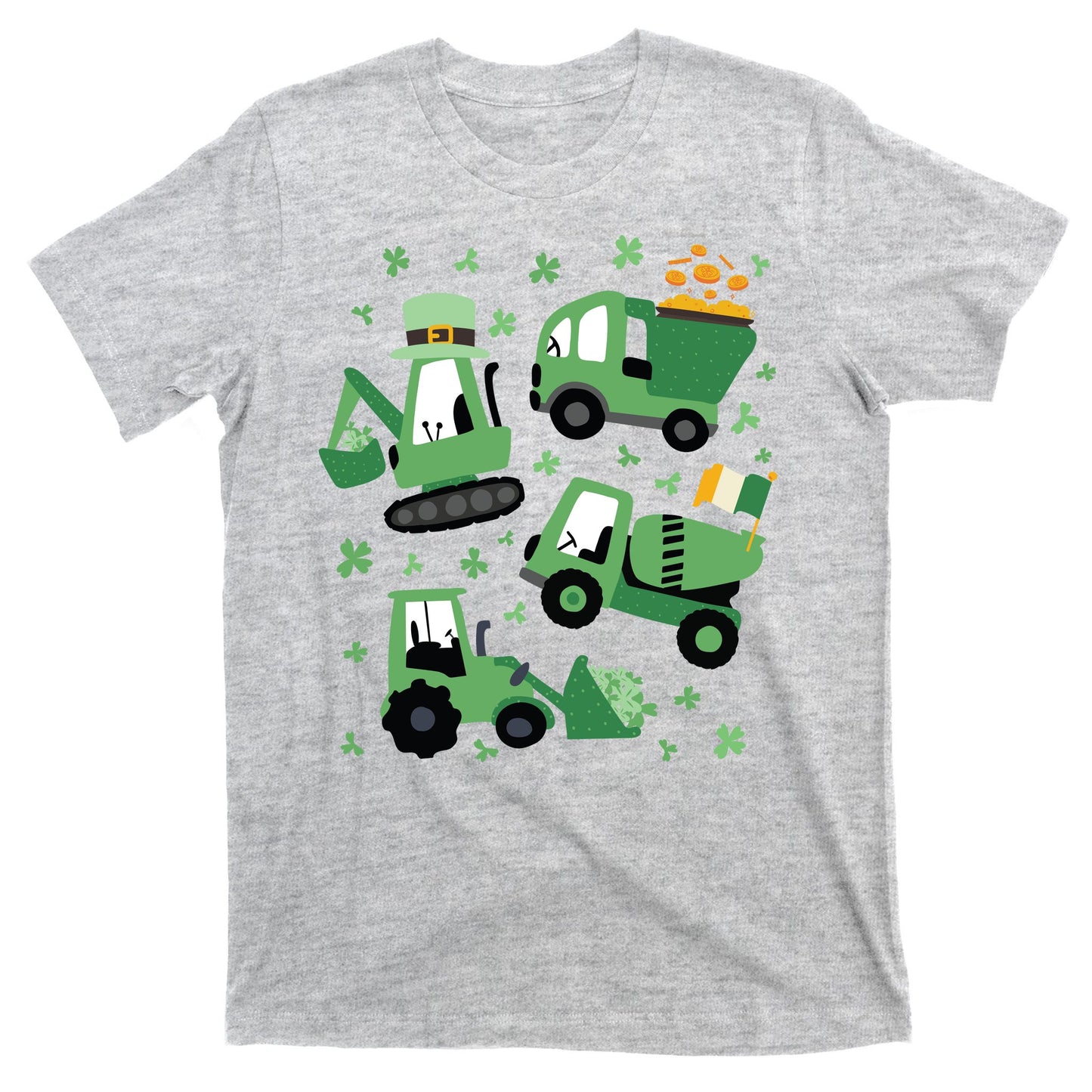 St Patrick's Day Construction T-Shirt