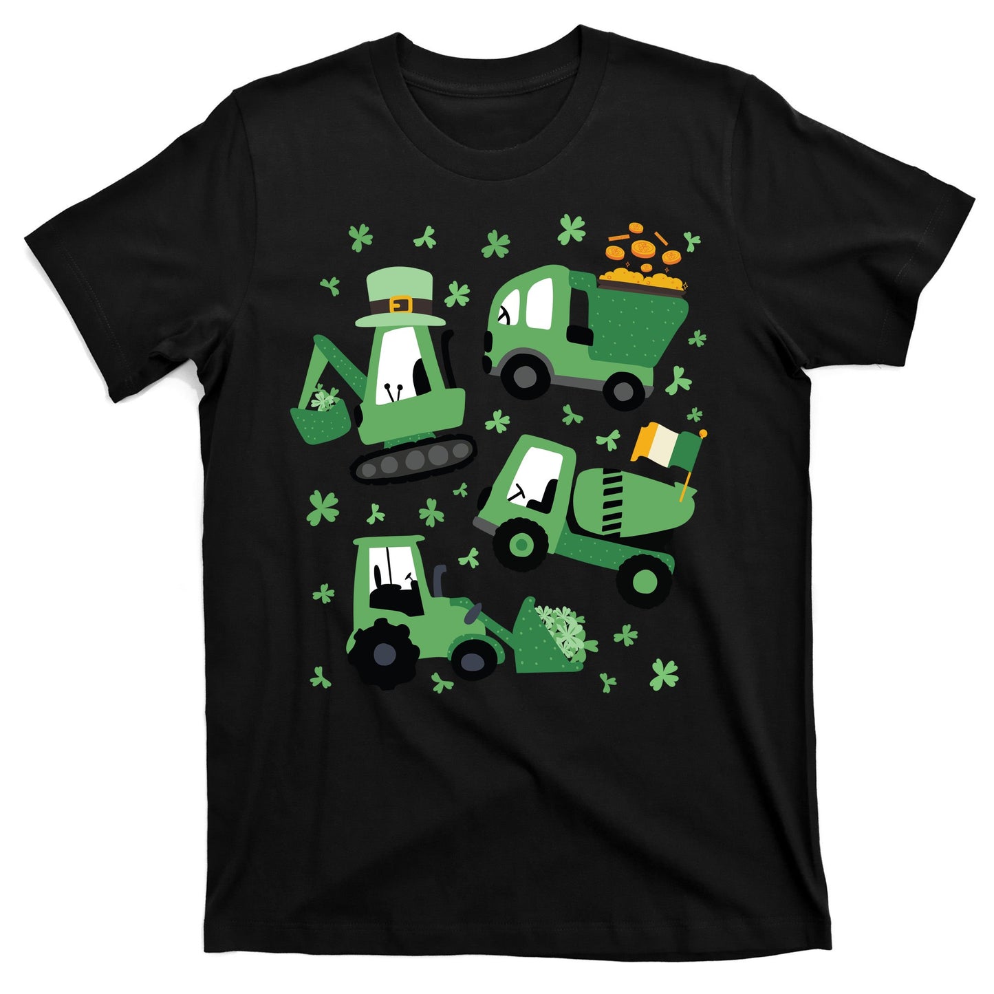 St Patrick's Day Construction T-Shirt