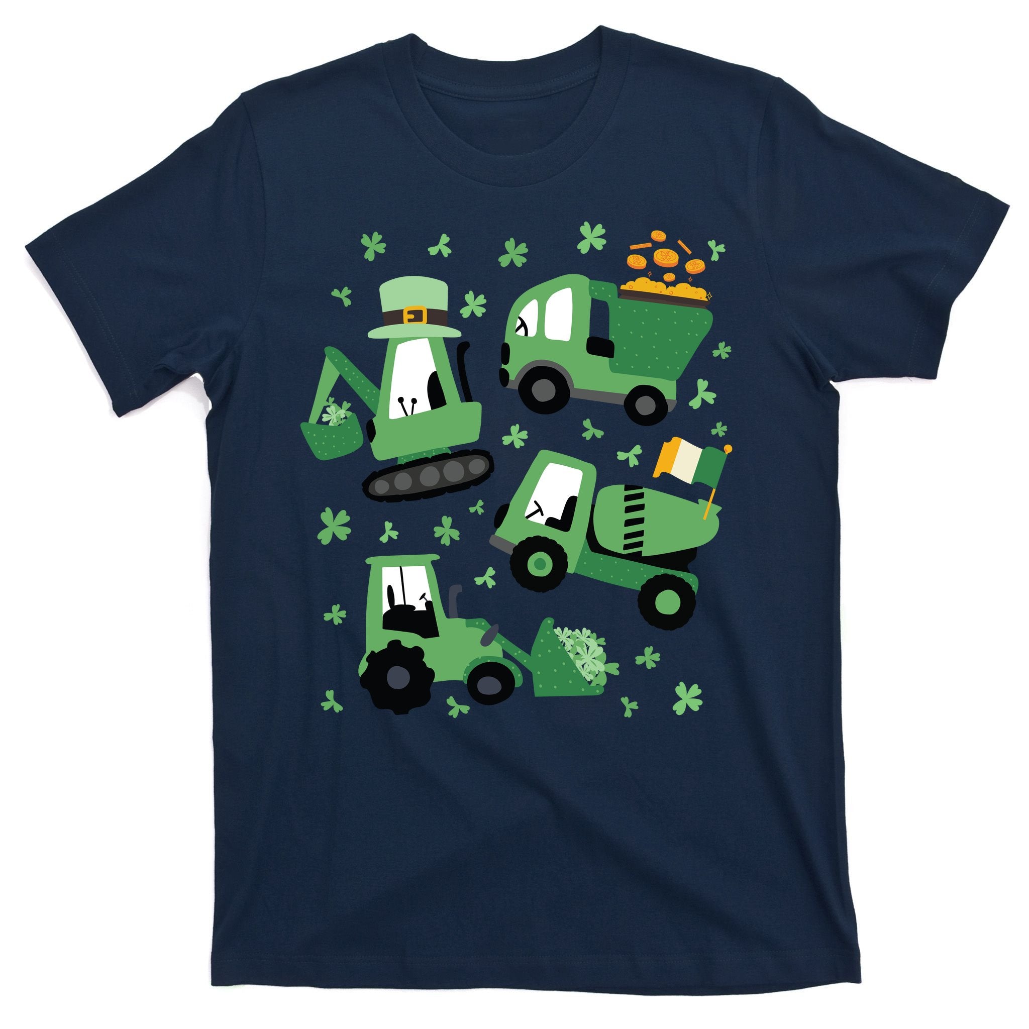 St Patrick's Day Construction T-Shirt