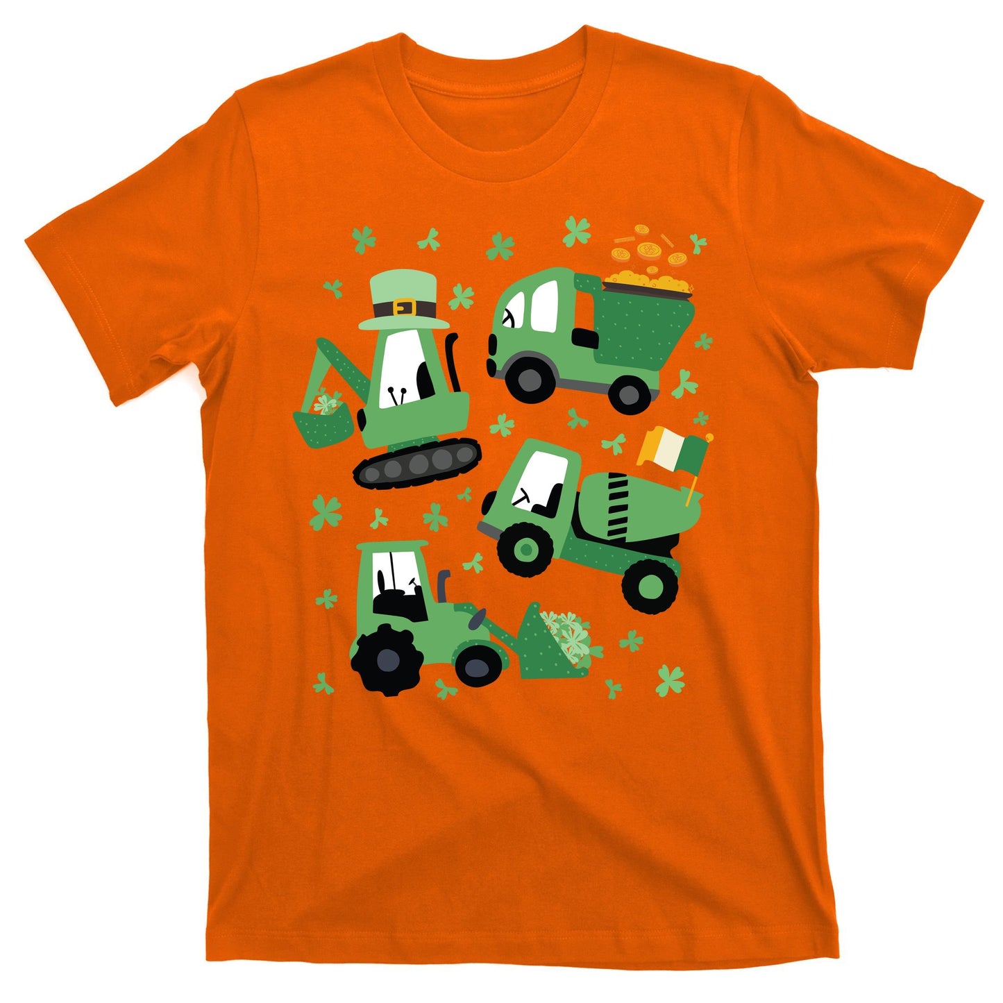St Patrick's Day Construction T-Shirt