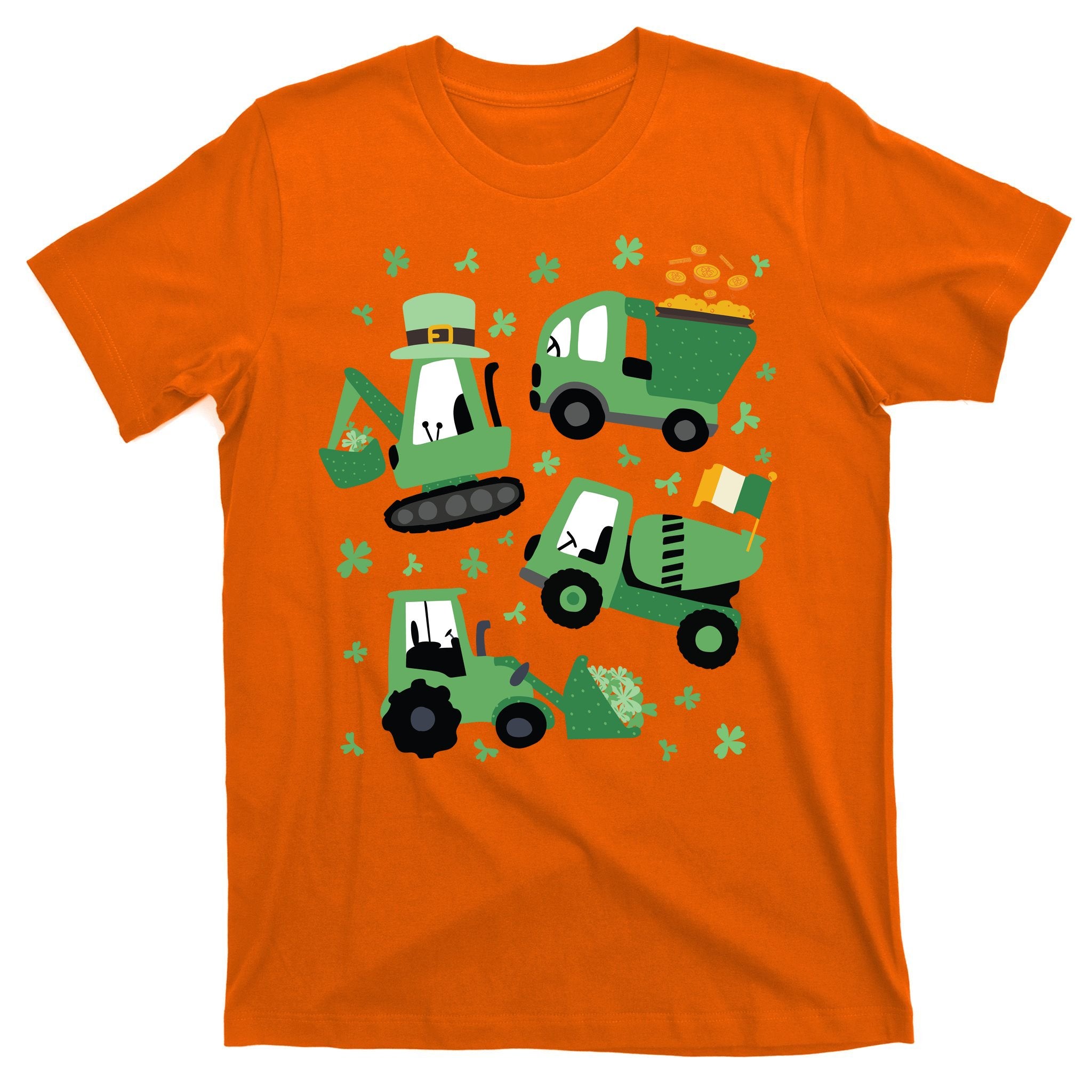 St Patrick's Day Construction T-Shirt