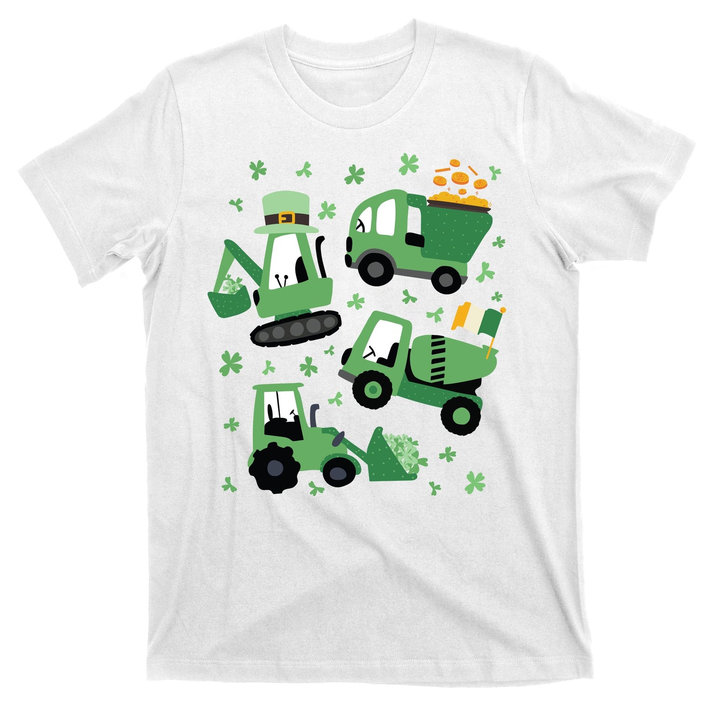 St Patrick's Day Construction T-Shirt