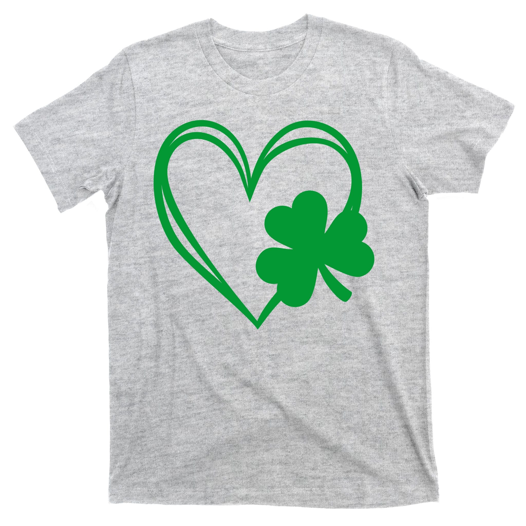 St Patricks Day Shamrock Heart T-Shirt
