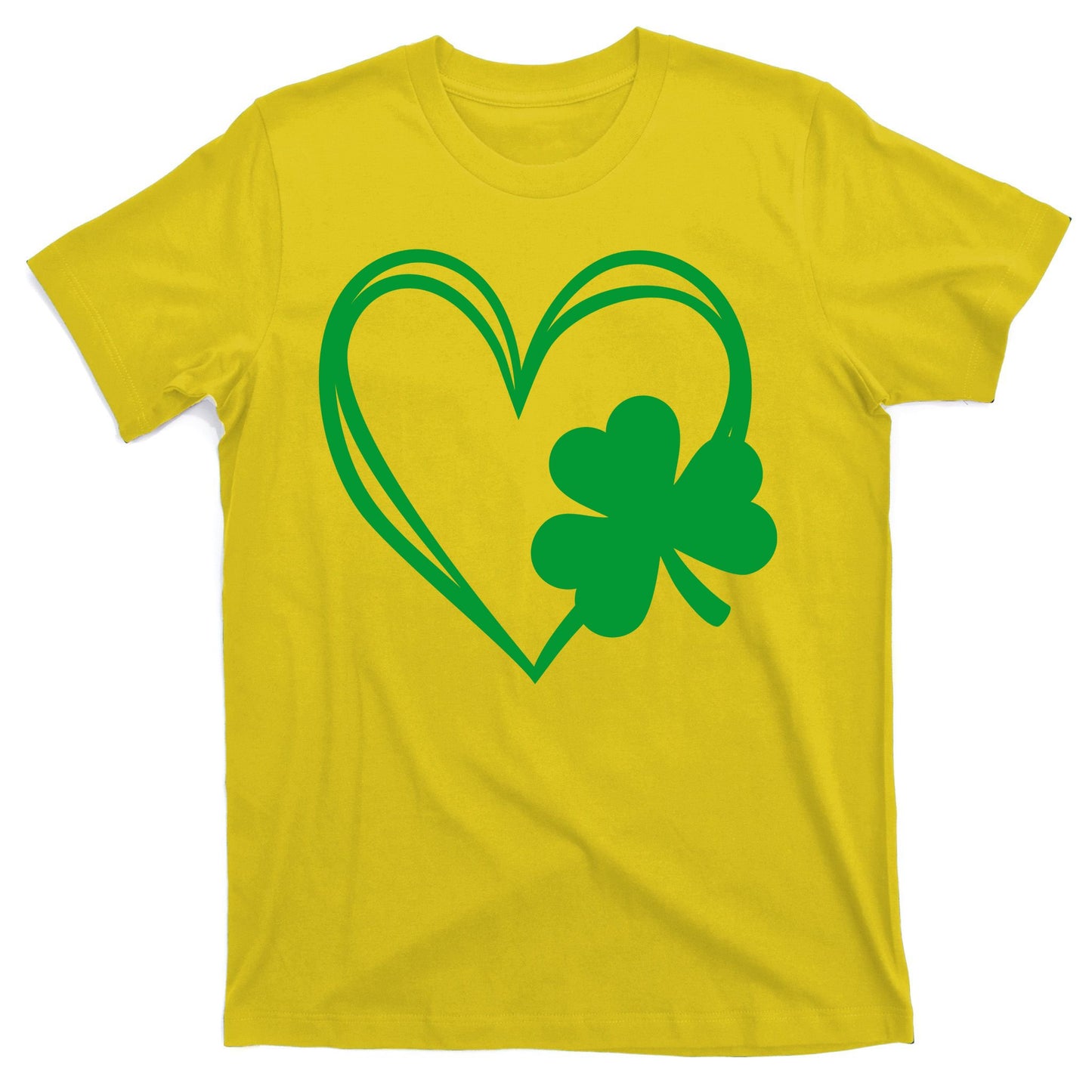 St Patricks Day Shamrock Heart T-Shirt