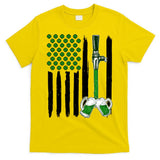 St. Patrick's Day Beer Tap USA American Flag T-Shirt