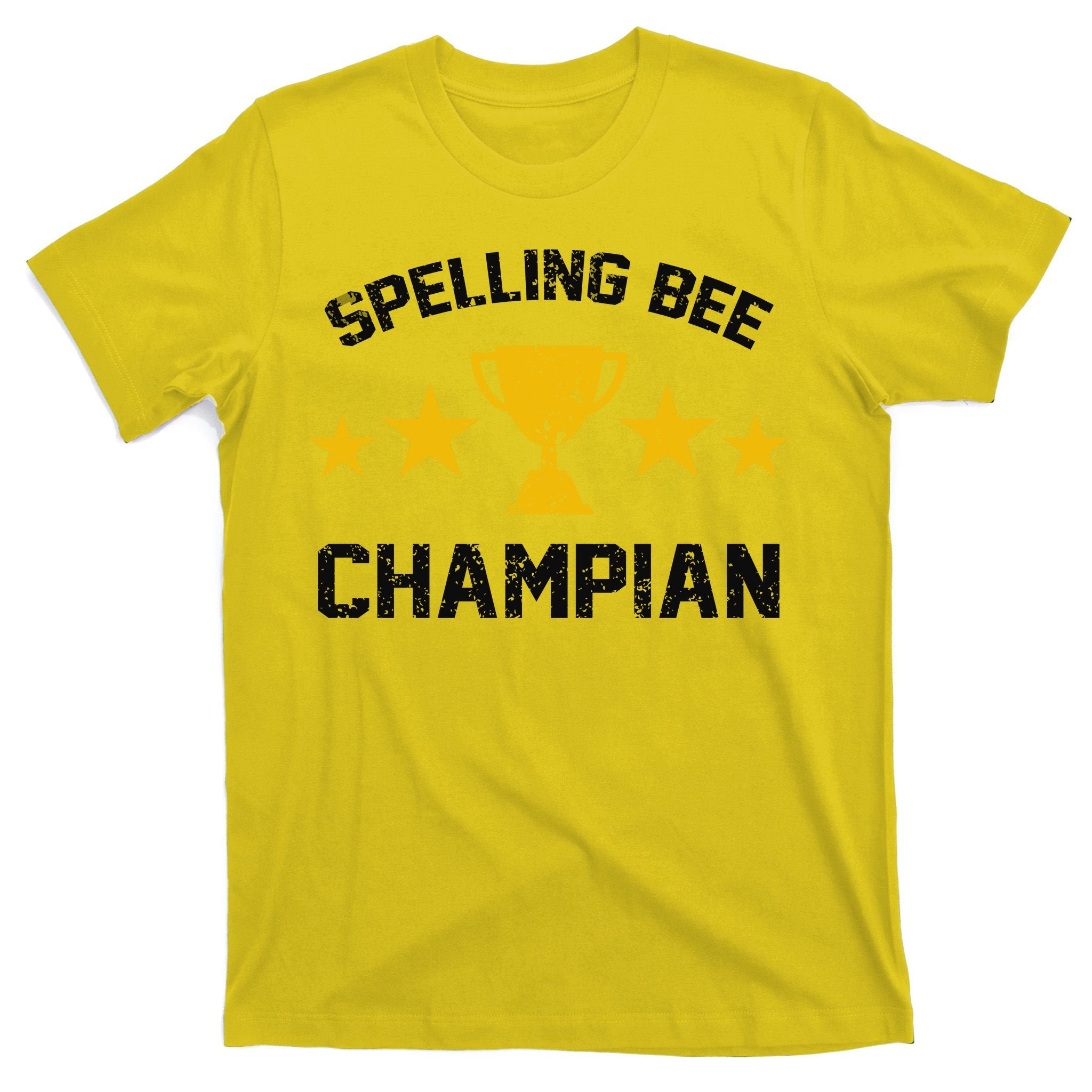 Spelling Bee Champian Funny T-Shirt