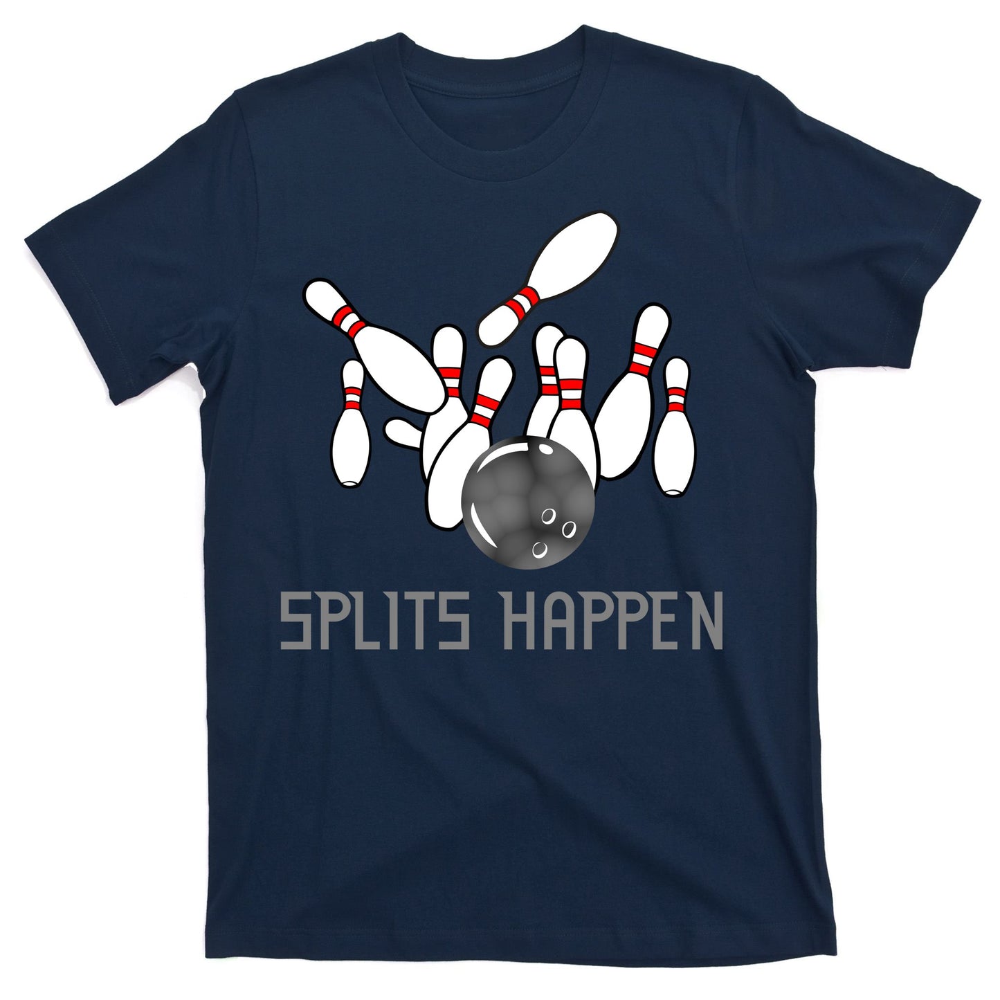 Splits Happen Bowling T-Shirt