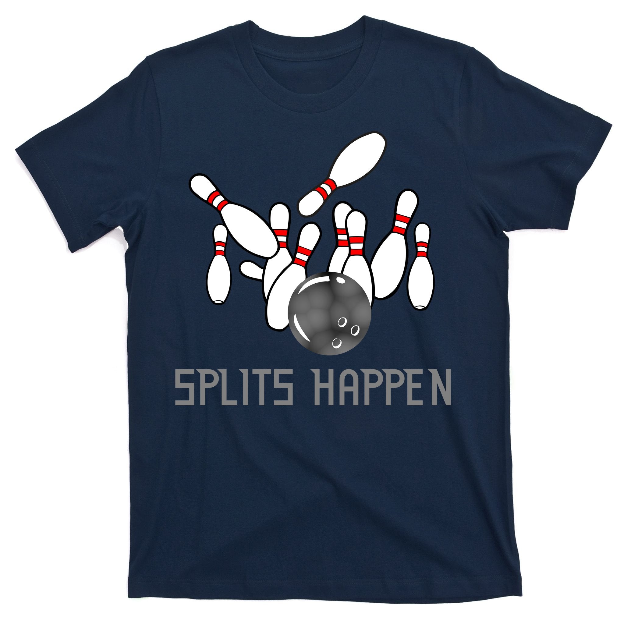 Splits Happen Bowling T-Shirt