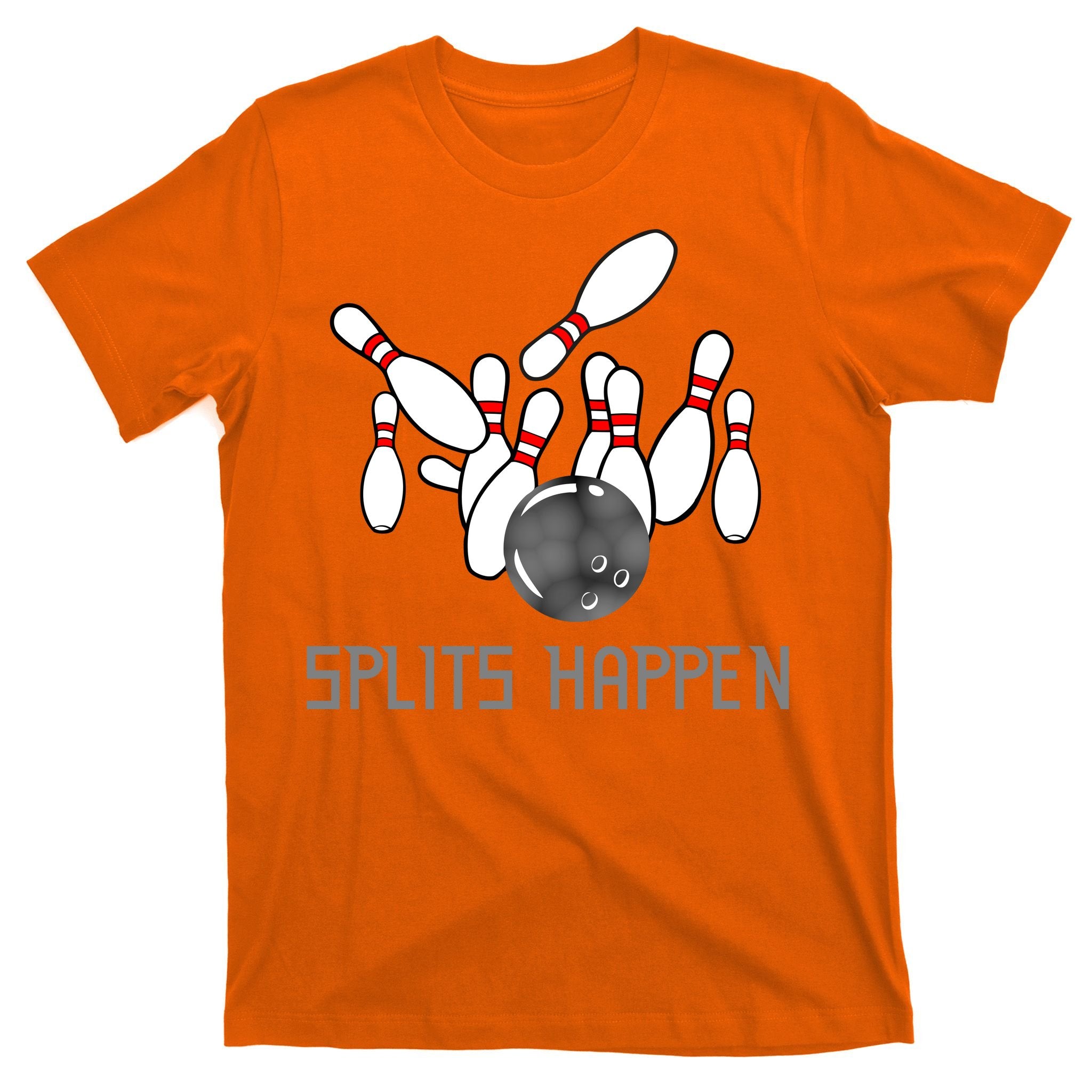 Splits Happen Bowling T-Shirt