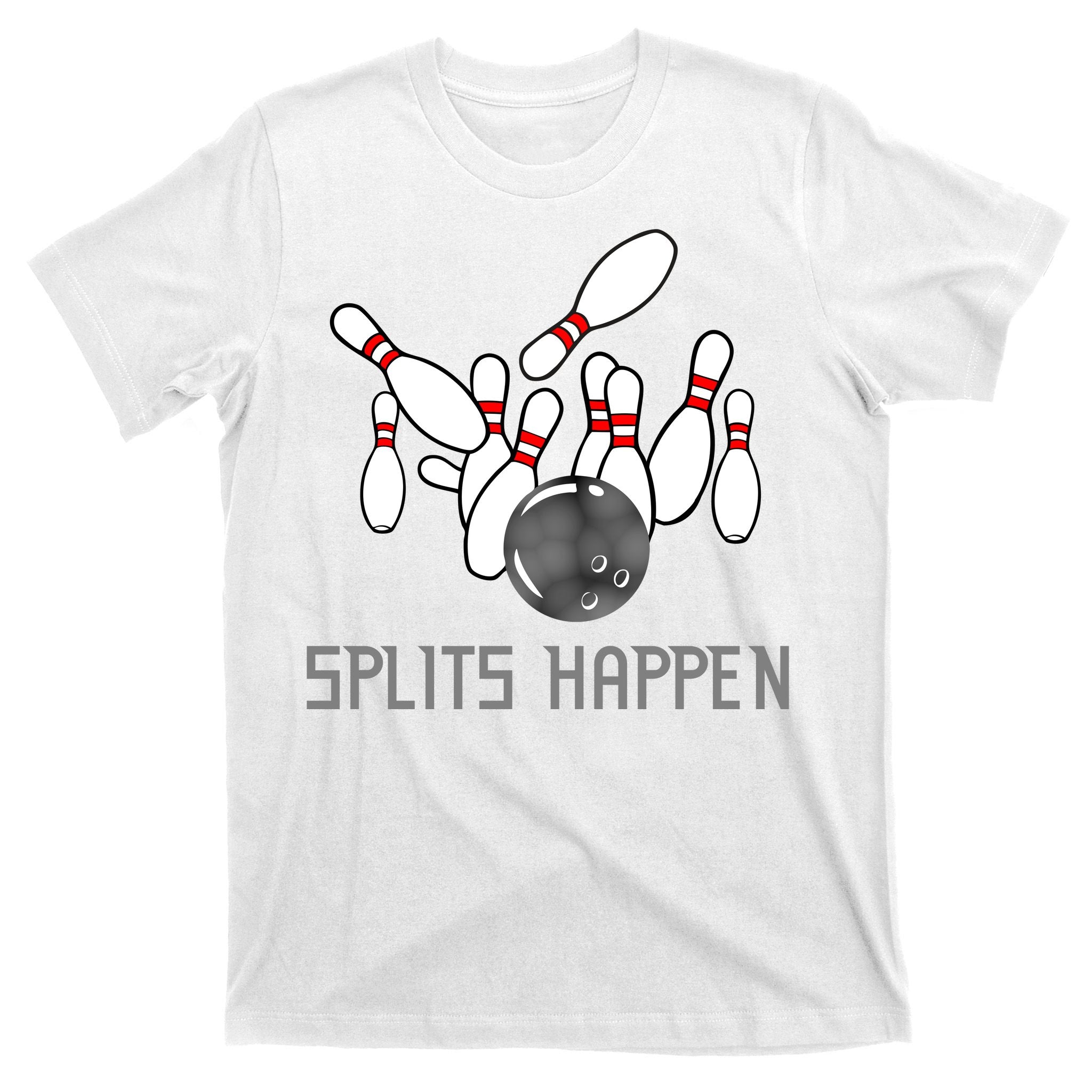 Splits Happen Bowling T-Shirt