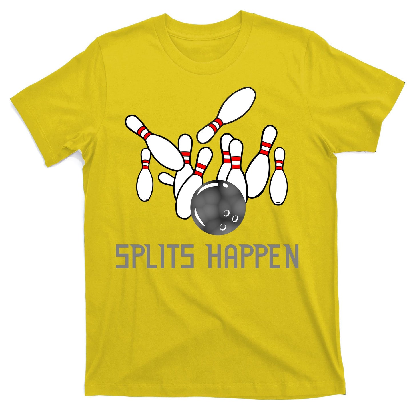 Splits Happen Bowling T-Shirt