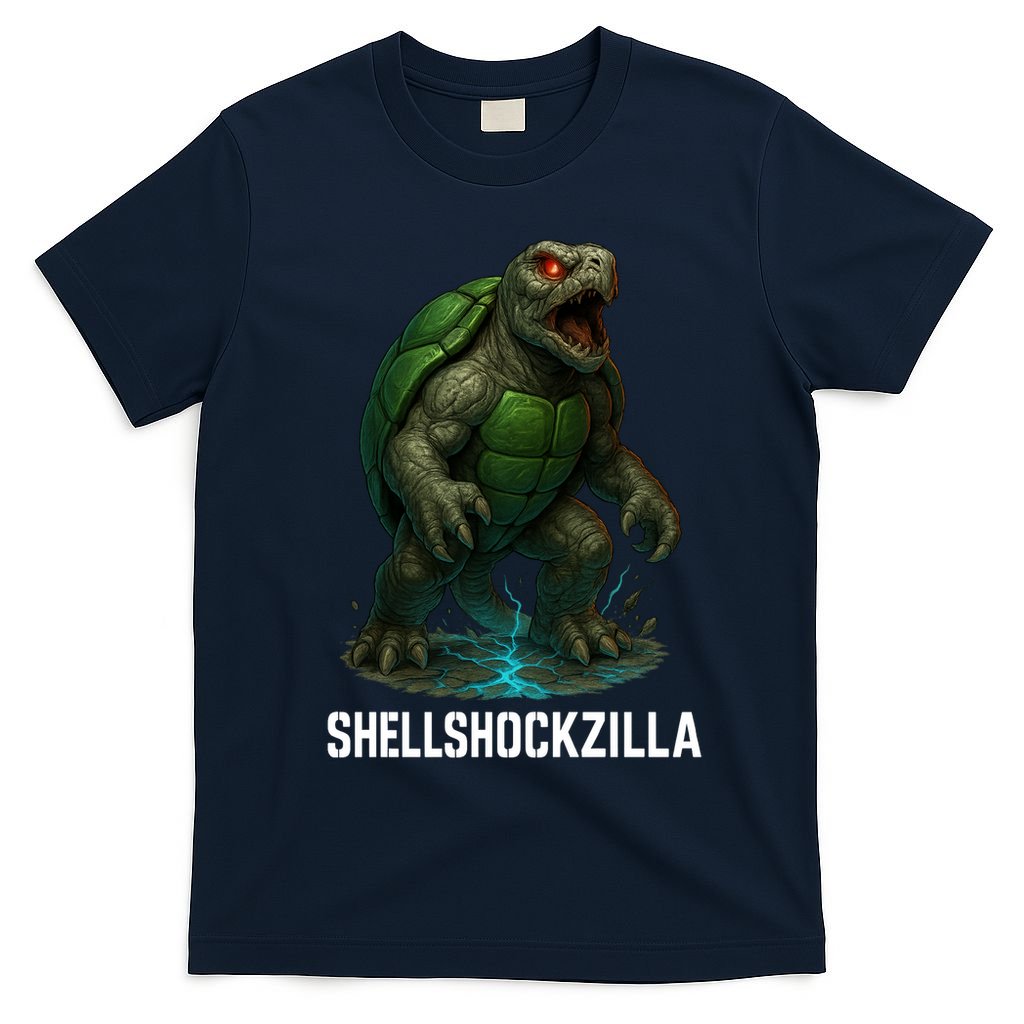 Shellshockzilla Parody Turtle T-Shirt