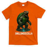 Shellshockzilla Parody Turtle T-Shirt