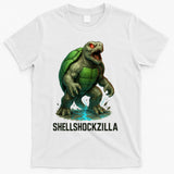 Shellshockzilla Parody Turtle T-Shirt