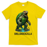 Shellshockzilla Parody Turtle T-Shirt
