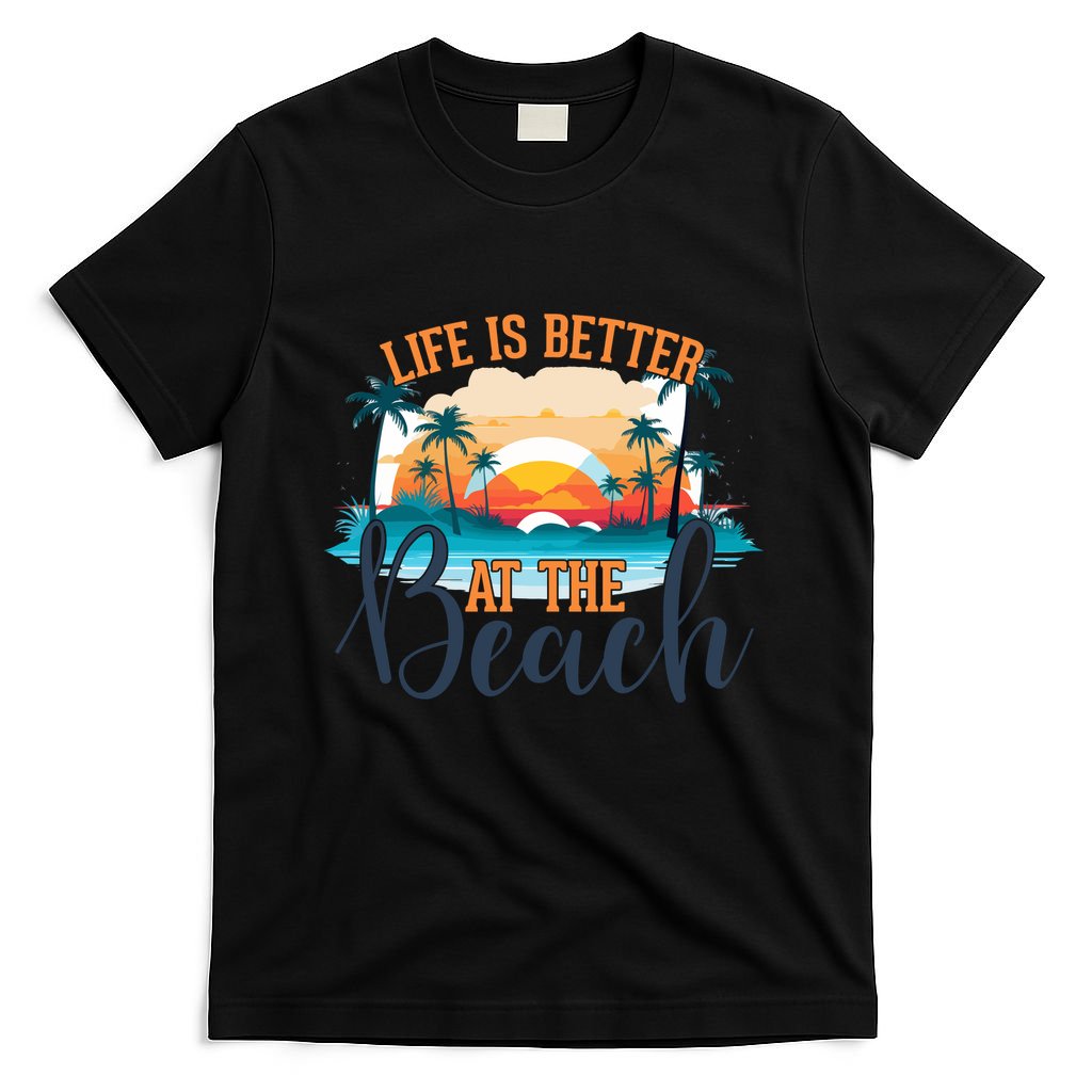 Summer Retro Beach Vibes Graphic T-Shirt
