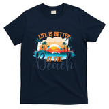Summer Retro Beach Vibes Graphic T-Shirt