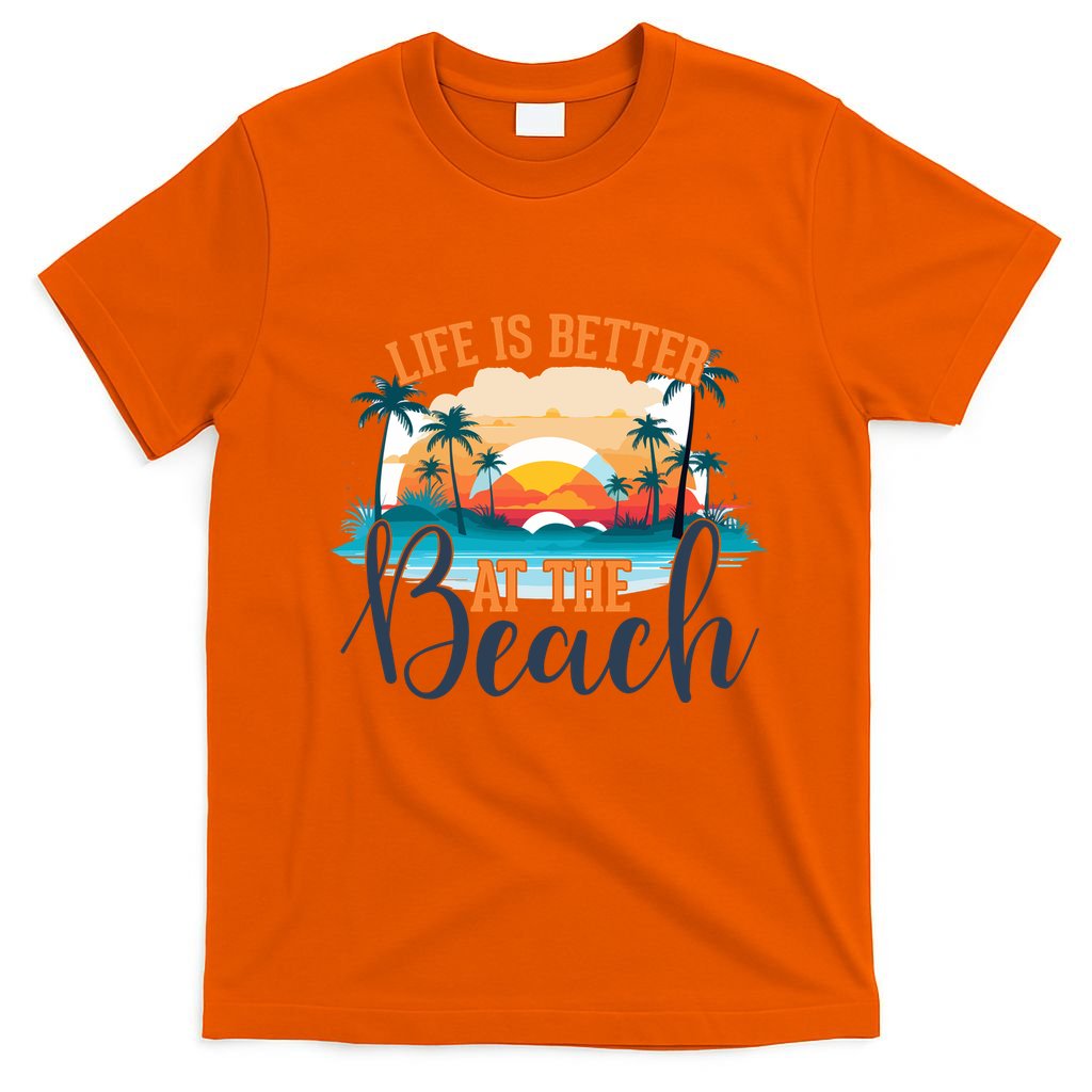 Summer Retro Beach Vibes Graphic T-Shirt