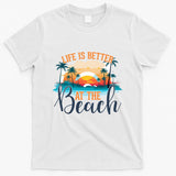 Summer Retro Beach Vibes Graphic T-Shirt