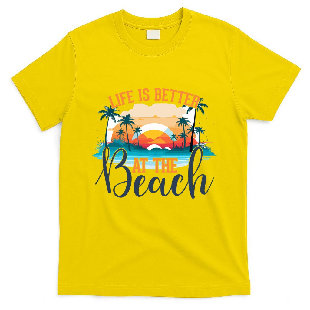 Summer Retro Beach Vibes Graphic T-Shirt