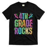 School Rocks Back To School Rockin 4th Grade Rocks T-Shirt