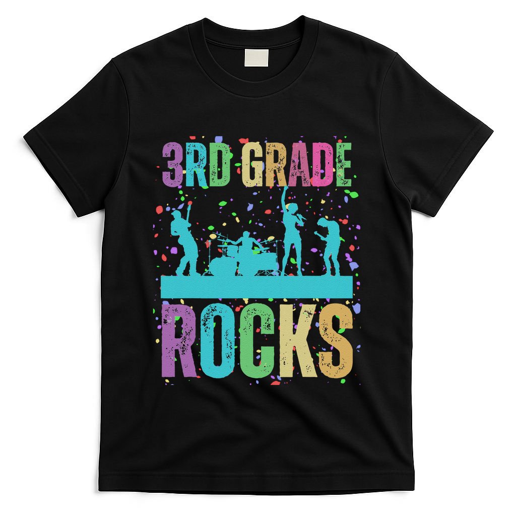 School Rocks Back To School Rockin 3rd Grade Rocks T-Shirt