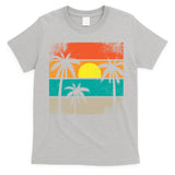 Summer Retro Palm Trees Tropical T-Shirt