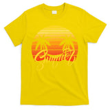 Summer Retro Sunset Tropical T-Shirt