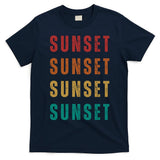 Sunset Retro Vintage Summer T-Shirt