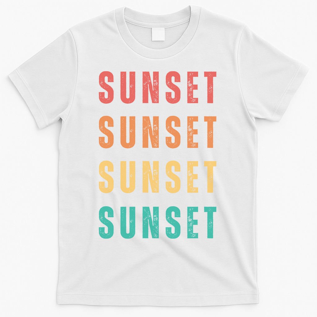 Sunset Retro Vintage Summer T-Shirt